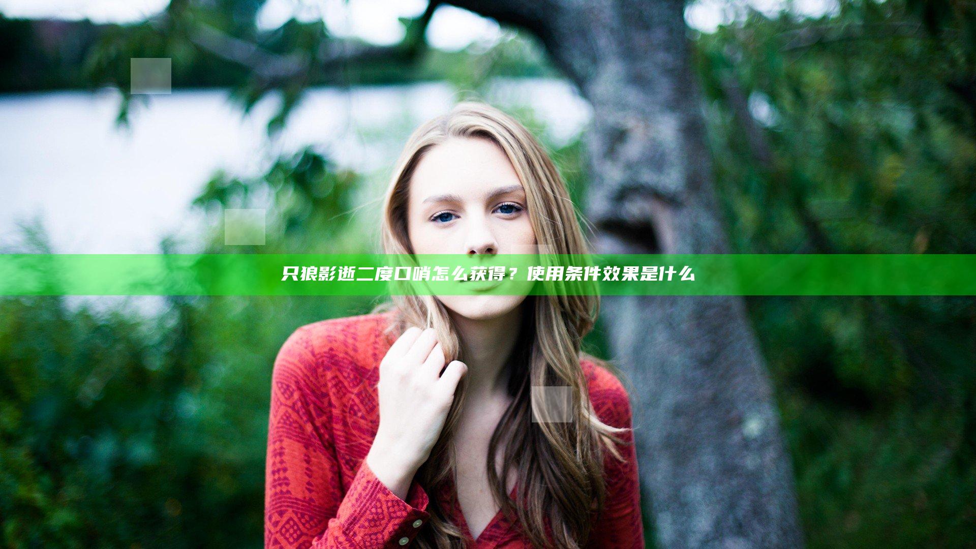 只狼影逝二度口哨怎么获得？使用条件效果是什么