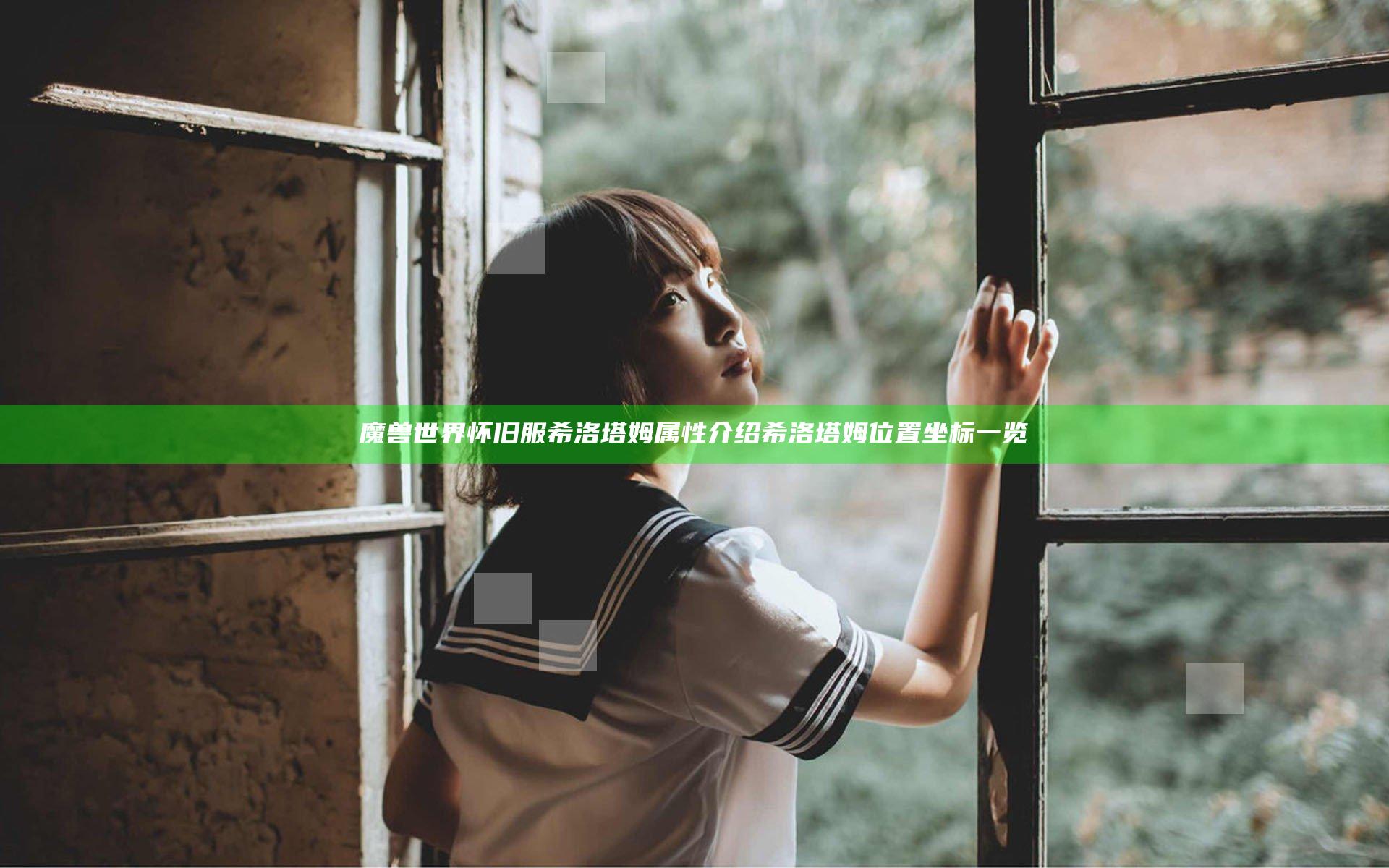 魔兽世界怀旧服希洛塔姆属性介绍 希洛塔姆位置坐标一览